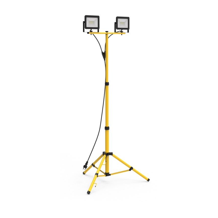 Faretto LED con supporto 2xLED/50W/230V 4000K IP44