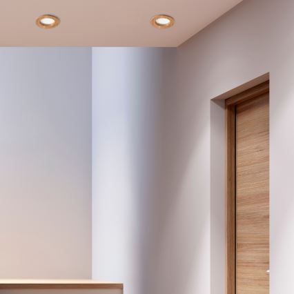 Lampada da incasso LED WOODY SPOT LED/5,5W/230V 4000K rovere ? 10 cm