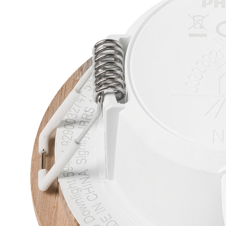 Lampada da incasso LED WOODY SPOT LED/5,5W/230V 4000K rovere ? 10 cm