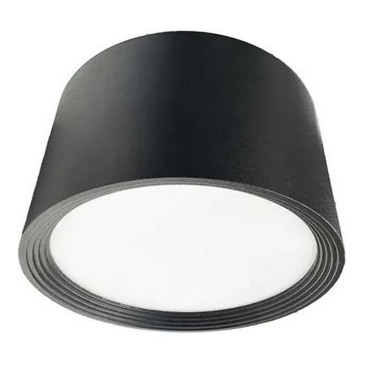 Faretto LED LED/14W/230V 4000K diametro 12 cm nero