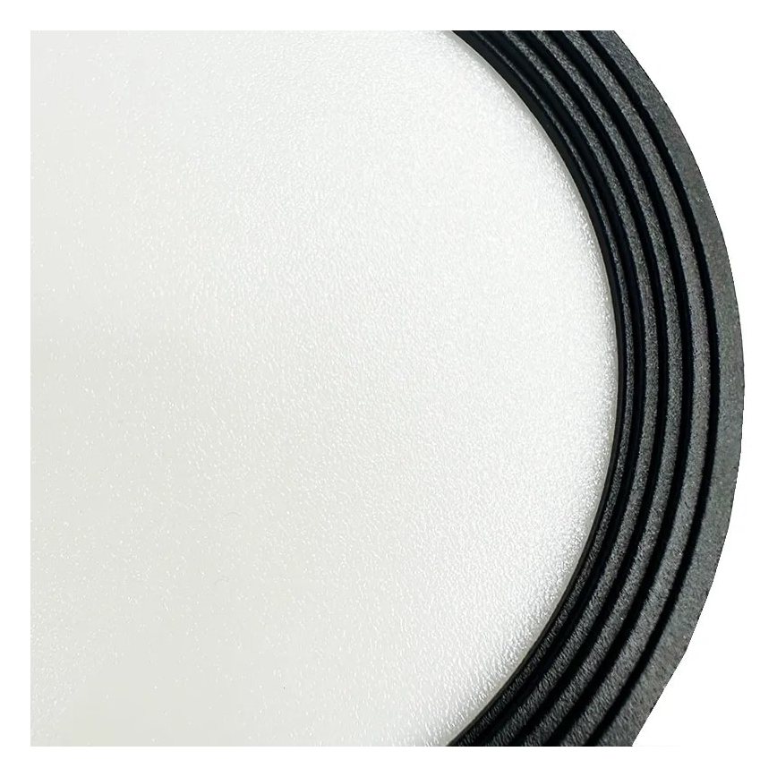 Faretto LED LED/17W/230V 4000K diametro 15 cm nero