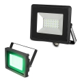 Faretto LED LED/20W/230V IP65 luce verde