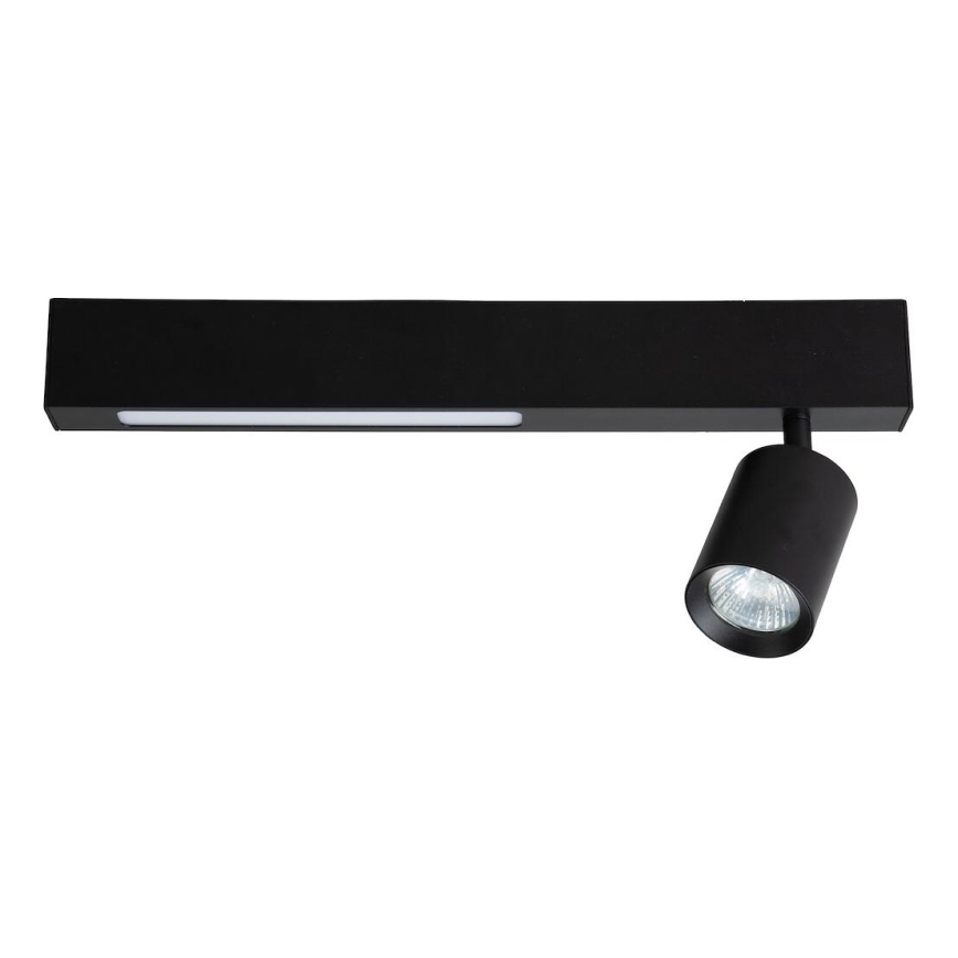 Faretto LED MAGNET LED/5W/230V + 1xGU10/60W 3000/4000K nero