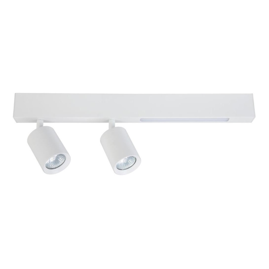 Faretto LED MAGNET LED/5W/230V + 2xGU10/60W 3000/4000K bianco
