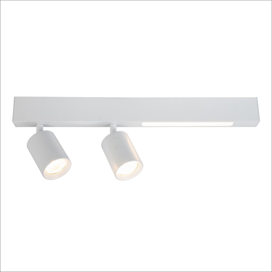 Faretto LED MAGNET LED/5W/230V + 2xGU10/60W 3000/4000K bianco