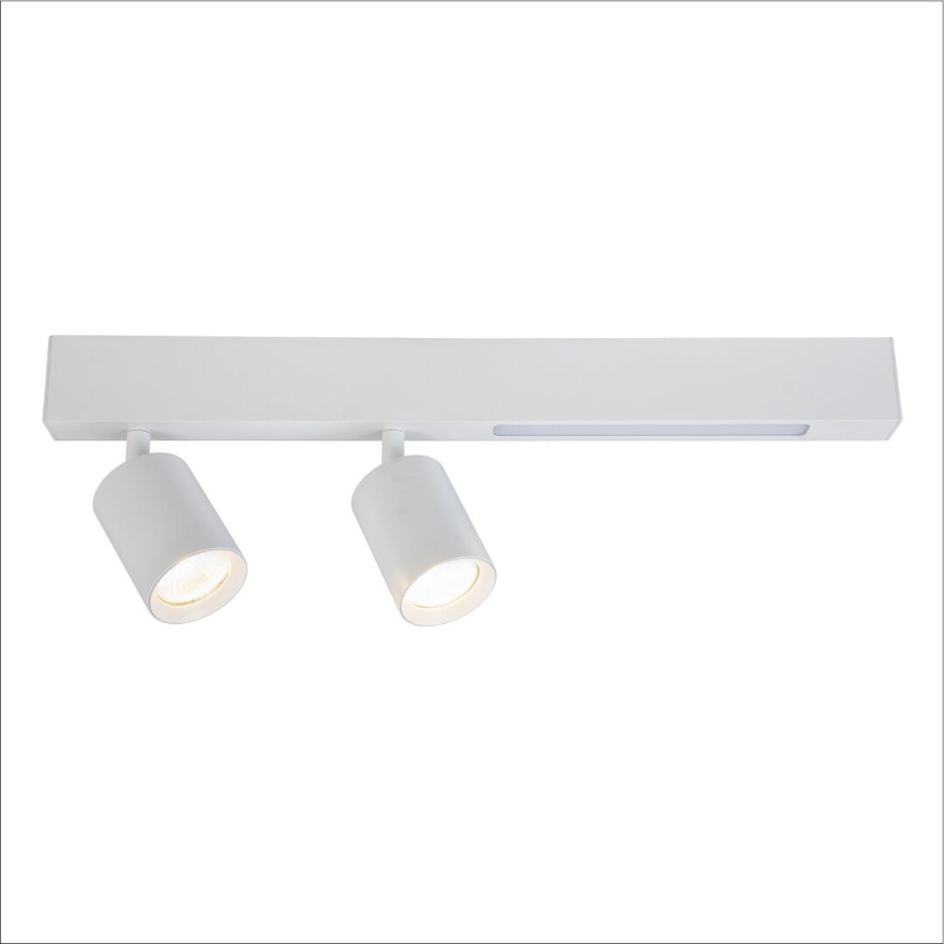 Faretto LED MAGNET LED/5W/230V + 2xGU10/60W 3000/4000K bianco