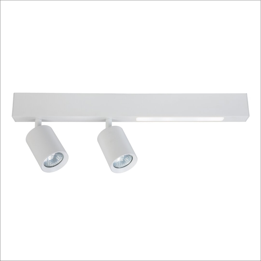 Faretto LED MAGNET LED/5W/230V + 2xGU10/60W 3000/4000K bianco
