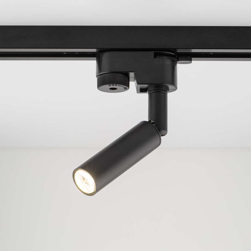 Faretto LED per sistema ferroviario monofase LAGOS 1xG9/3W/230V nero