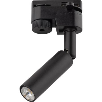 Faretto LED per sistema ferroviario monofase LAGOS 1xG9/3W/230V nero