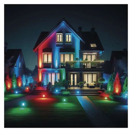 Faretto dimmerabile LED RGB+CCT GoSmart LED/50W/230V 3000-6500K IP65 Wi-Fi Tuya