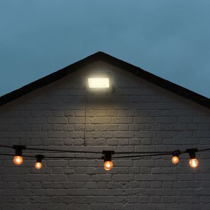 Faretto dimmerabile LED RGBW LED/30W/230V IP65 grigio + telecomando
