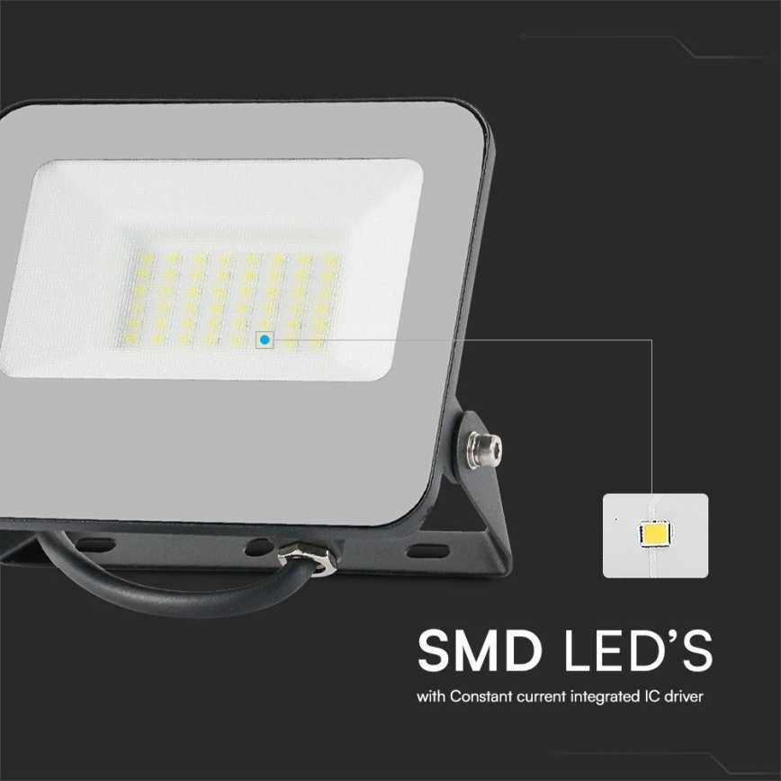 Faretto dimmerabile LED RGBW LED/30W/230V IP65 grigio + telecomando