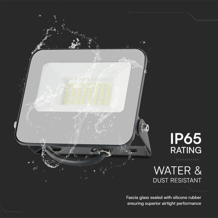 Faretto dimmerabile LED RGBW LED/30W/230V IP65 grigio + telecomando