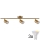 Faretto LED RGBW dimmerabile GOLDIE 3xGU10/4,8W/230V 3000K dorato + telecomando