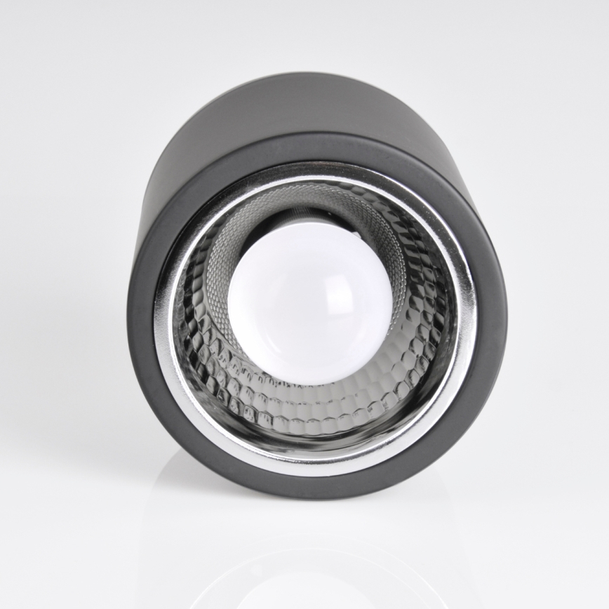 Faretto LED RGBW dimmerabile JUPITER 1xE27/6,5W/230V 2700-6500K Wi-Fi Ø 13 cm nero