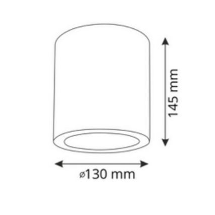 Faretto LED RGBW dimmerabile JUPITER 1xE27/6,5W/230V 2700-6500K Wi-Fi Ø 13 cm nero