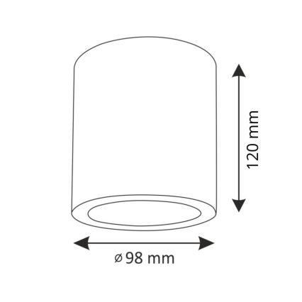Faretto LED RGBW dimmerabile JUPITER 1xE27/6,5W/230V 2700-6500K Wi-Fi Ø 9,8 cm bianco