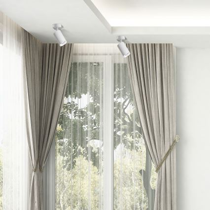 Faretto da bagno dimmerabile LED RGBW TURYN 1xGU10/6,5W/230V 2700-6500K Wi-Fi IP44 bianco