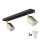 Faretto LED RGBW dimmerabile TOP 2xGU10/6,5W/230V 2700-6500K nero/oro