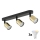 Faretto LED RGBW dimmerabile TOP 3xGU10/6,5W/230V 2700-6500K nero/oro