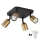 Faretto LED RGBW dimmerabile TOP 4xGU10/6,5W/230V 2700-6500K oro/nero