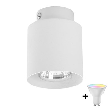 Faretto LED RGBW dimmerabile VICO WHITE 1xGU10/6,5W/230V 2700-6500K