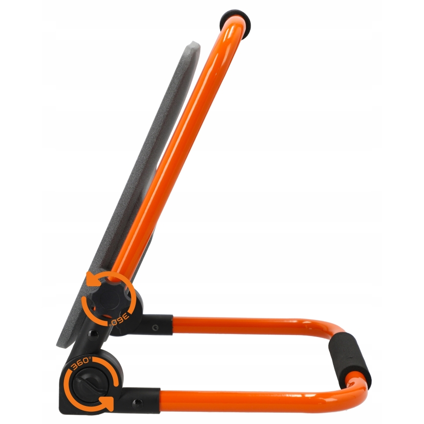 Faretto LED ricaricabile con treppiede LED/100W/3,2V 5000K 5000 mAh IP65 arancione