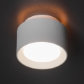 Faretto LED SONOR LED/12W/230V 3000/4000/5700K + LED/1,5W 2200K Ø 14 cm bianco