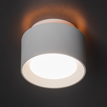Faretto LED SONOR LED/12W/230V 3000/4000/5700K + LED/1,5W 2200K Ø 14 cm bianco
