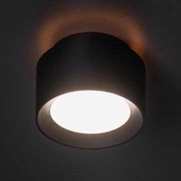 Faretto LED SONOR LED/12W/230V 3000/4000/5700K + LED/1,5W 2200K Ø 14 cm nero