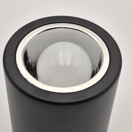 Lampada da incasso LED TACO 1xE27/15W/230V nero