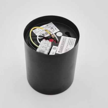 Lampada da incasso LED TACO 1xE27/15W/230V nero