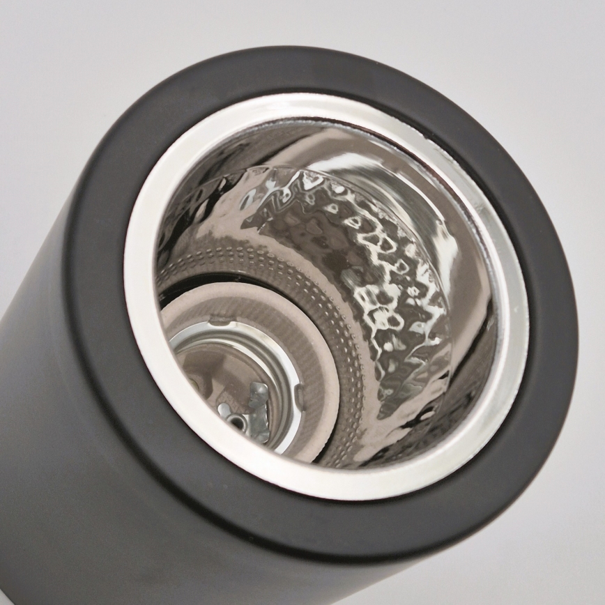 Lampada da incasso LED TACO 1xE27/15W/230V nero