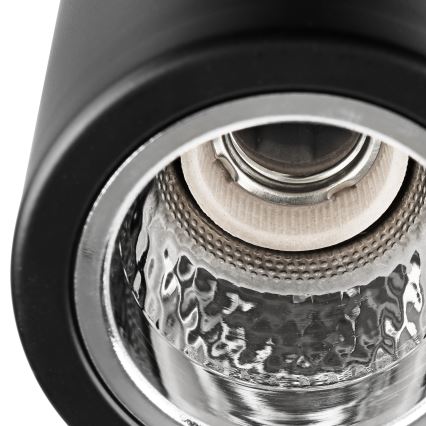 Lampada da incasso LED TACO 1xE27/15W/230V nero