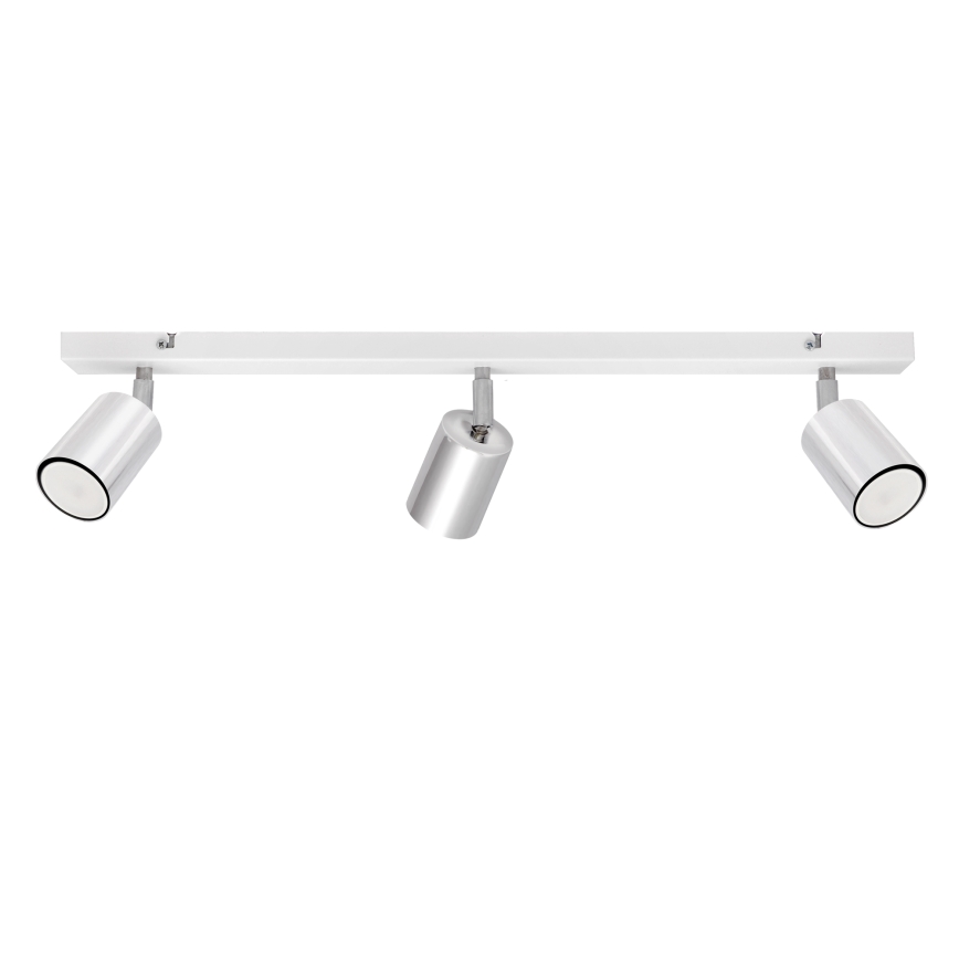 Faretto LED TUNE 3xGU10/4,8W/230V cromo opaco/bianco