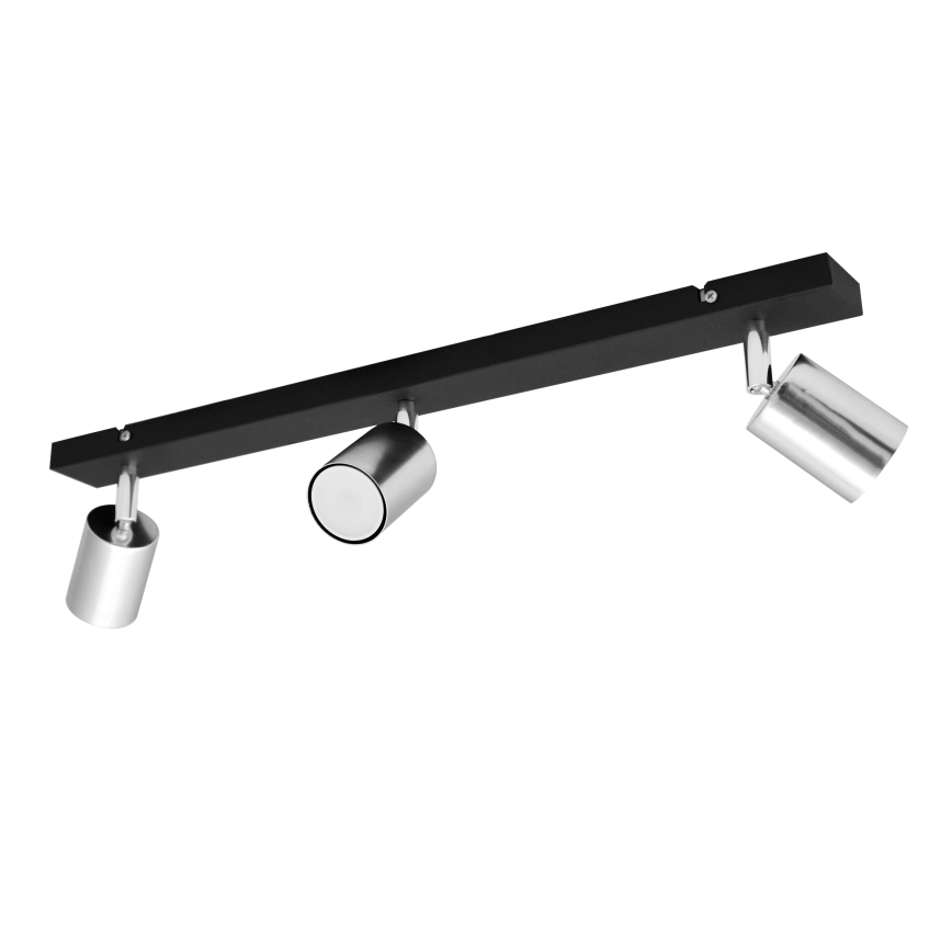 Faretto LED TUNE 3xGU10/4,8W/230V cromo opaco/nero