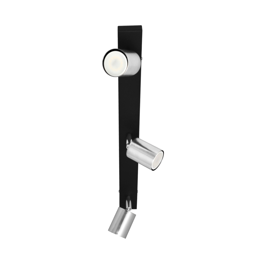 Faretto LED TUNE 3xGU10/4,8W/230V cromo opaco/nero