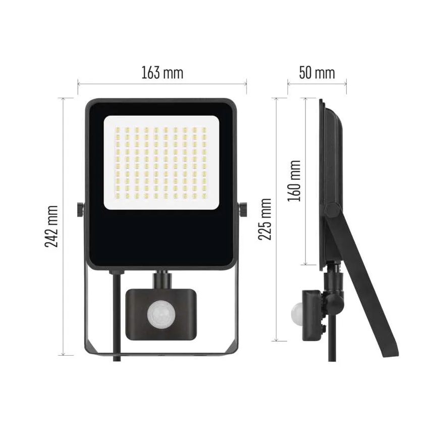 Faro LED con sensore VISIO LED/50W/230V 4000K IP65