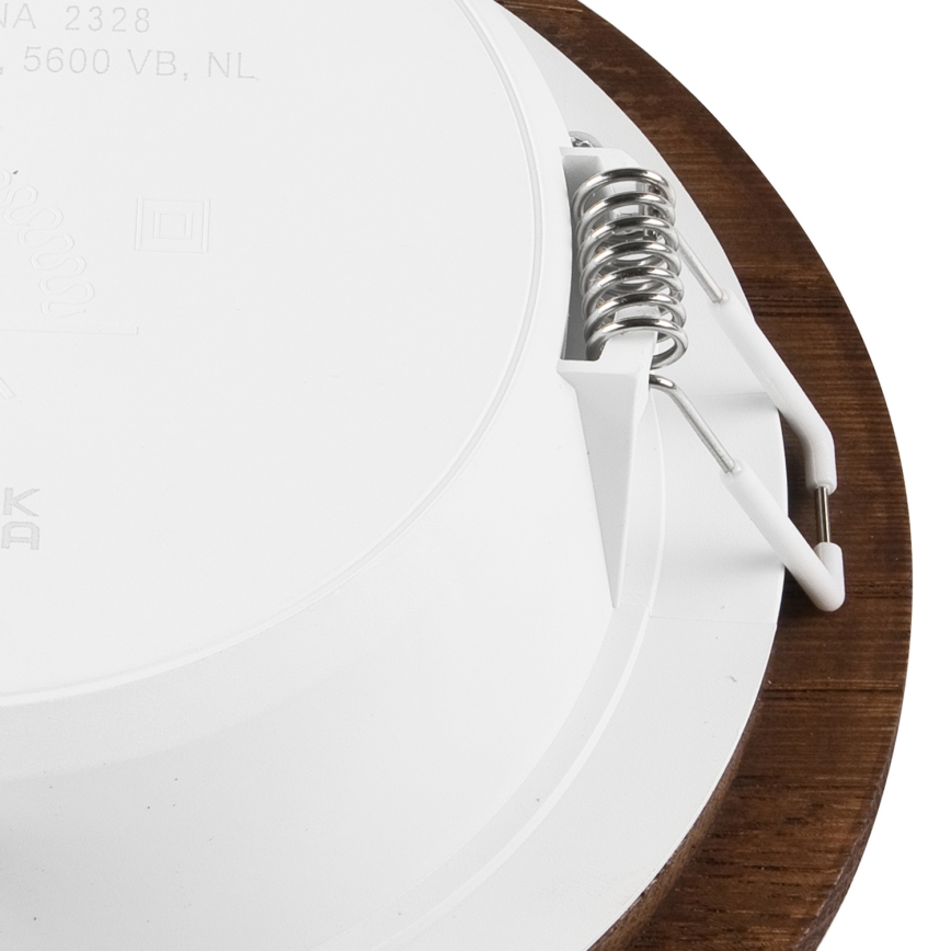 Lampada da incasso LED WOODY SPOT LED/12,5W/230V 3000K ciliegio Ø 16 cm