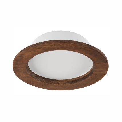 Lampada LED da incasso WOODY SPOT LED/12,5W/230V 4000K ciliegio Ø 16 cm