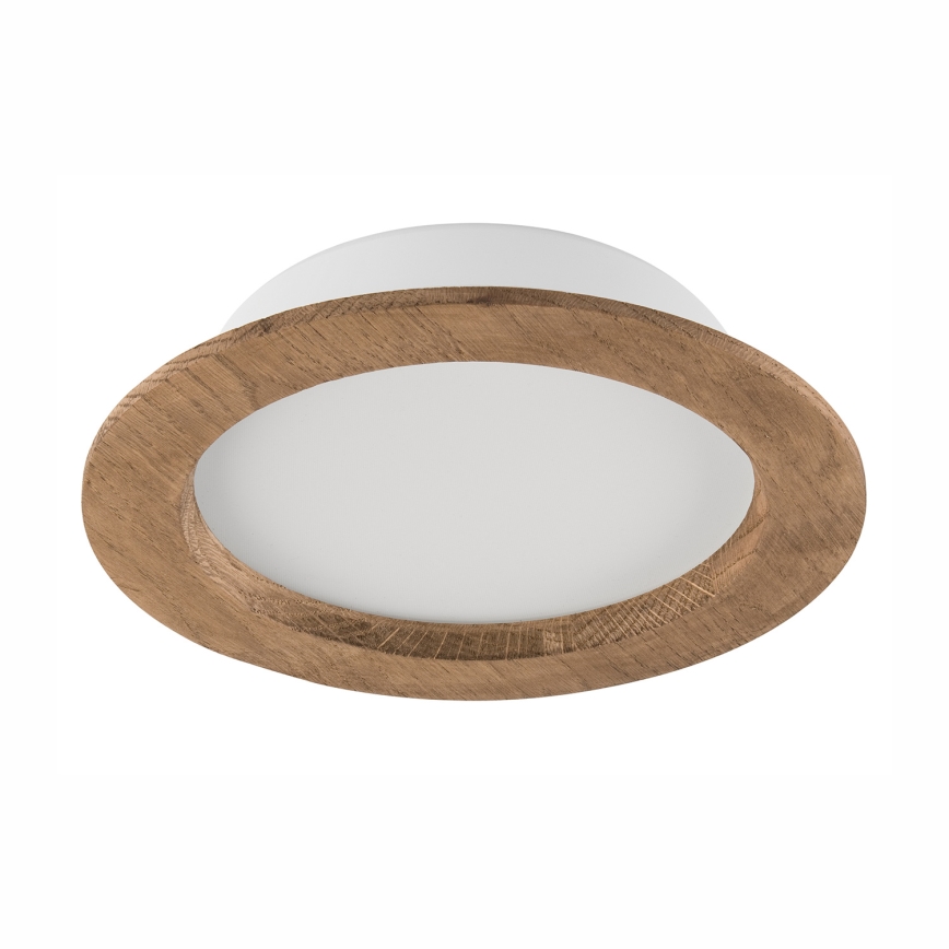 Lampada da incasso LED WOODY SPOT LED/16,5W/230V 4000K noce Ø 18,5 cm