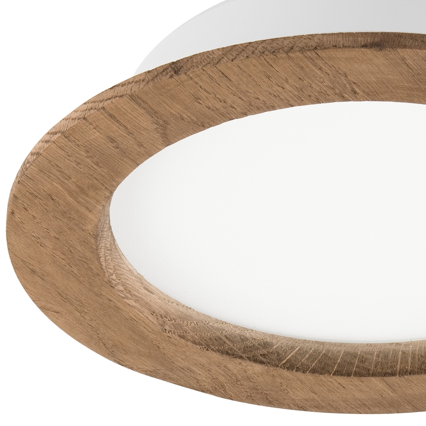 Lampada da incasso LED WOODY SPOT LED/16,5W/230V 4000K noce Ø 18,5 cm