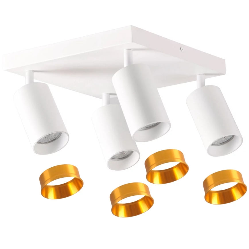 Faretto MARIBEL 4xGU10/10W/230V bianco