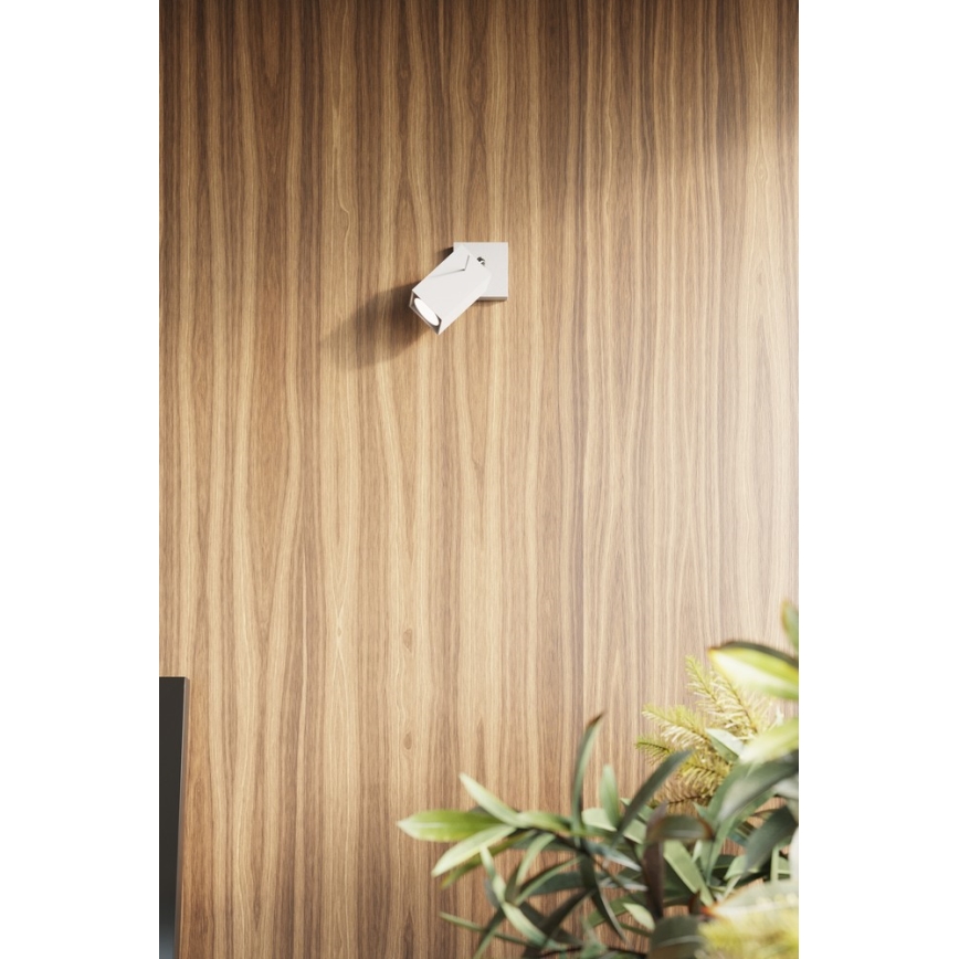 Sollux SL.0097 - Plafoniera MERIDA 3 3xGU10/40W/230V bianco