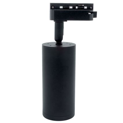 Faretto MICA per sistema a binario 1xGU10/25W/230V Monofase nero