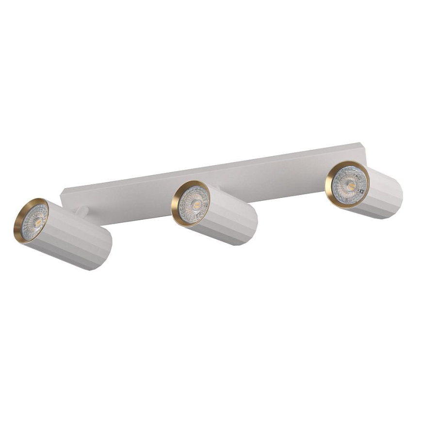 Faretto NICEA 3xGU10/10W/230V bianco