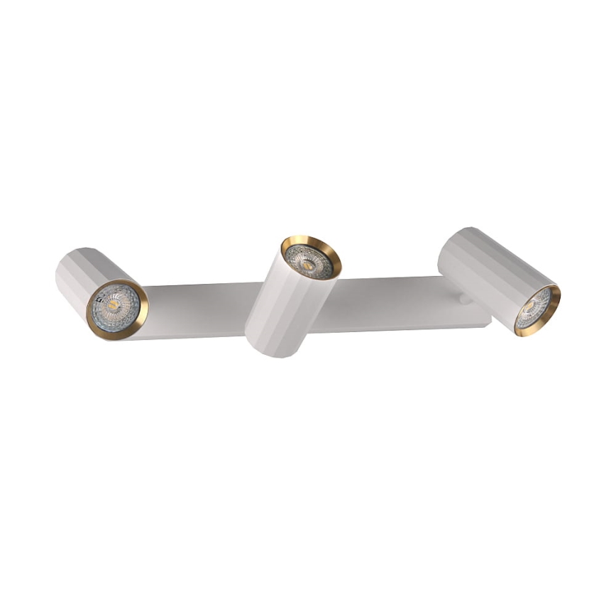 Faretto NICEA 3xGU10/10W/230V bianco