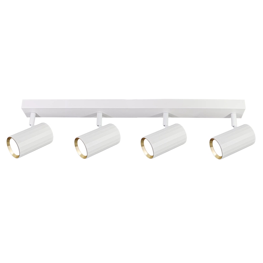 Faretto NICEA 4xGU10/10W/230V bianco
