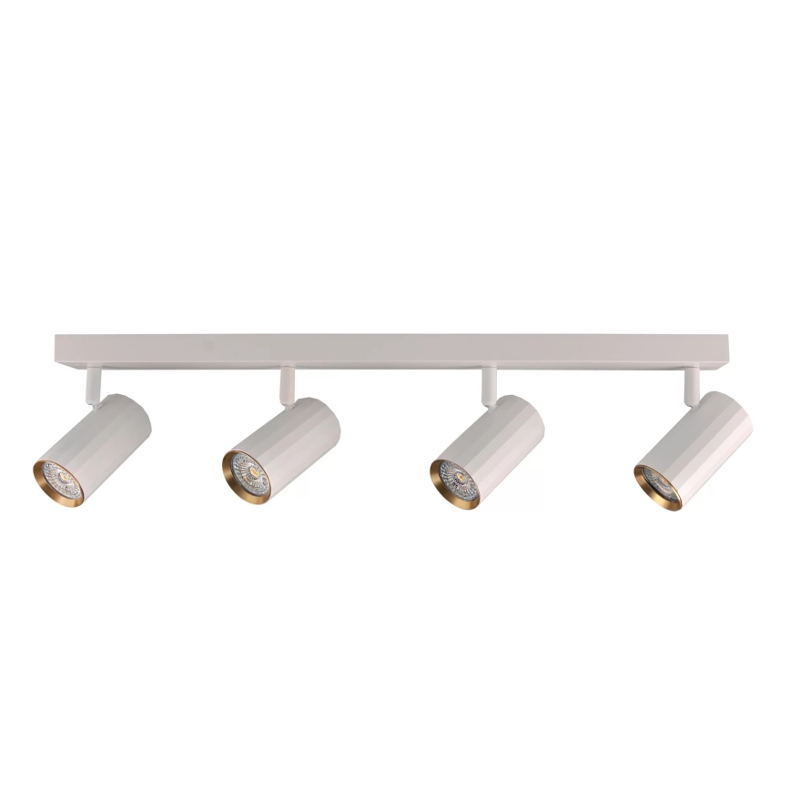 Faretto NICEA 4xGU10/10W/230V bianco