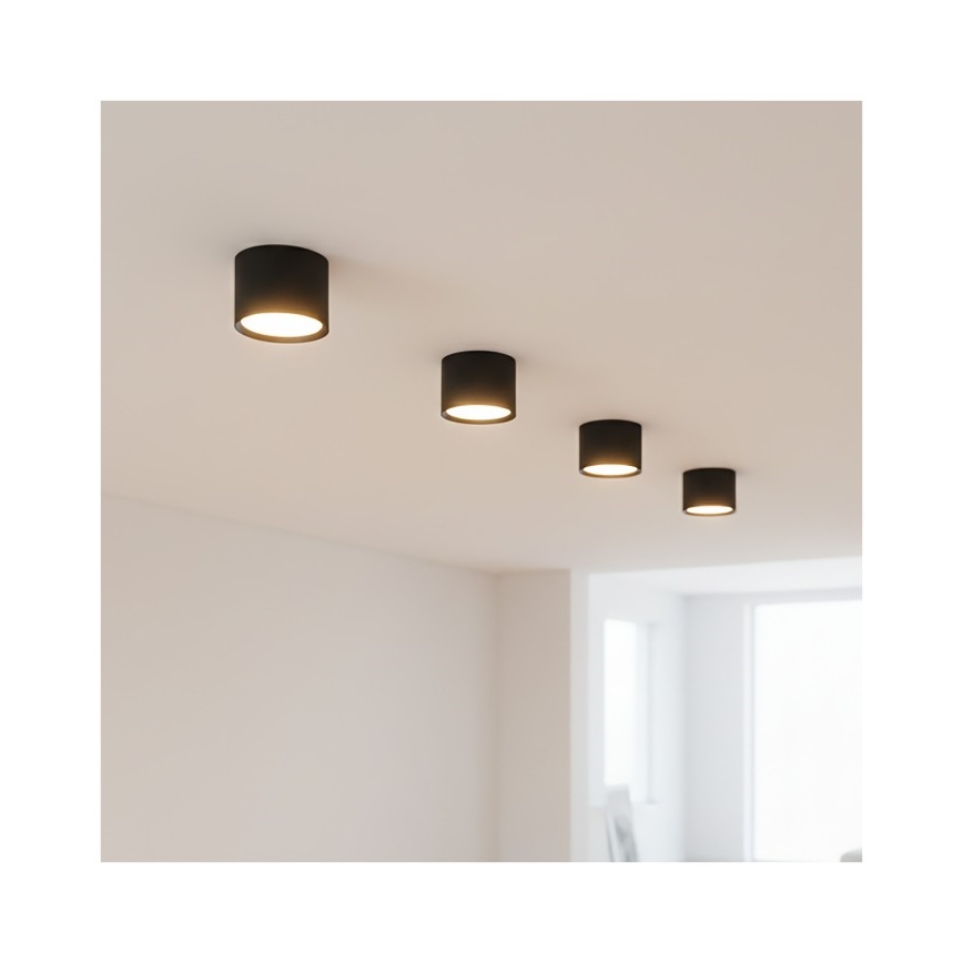 Faretto OH12S 1xGX53/35W/230V 5 cm nero